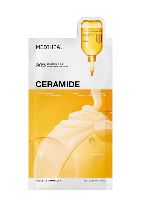 Maska w płachcie nawilżająco-odżywcza z ceramidami, CERAMIDE ESSENTIAL MASK, 24 ml