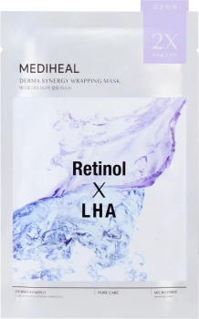 Maska w płachcie wygładzająca DERMA SYNERGY RETINOL X LHA, 25 ml