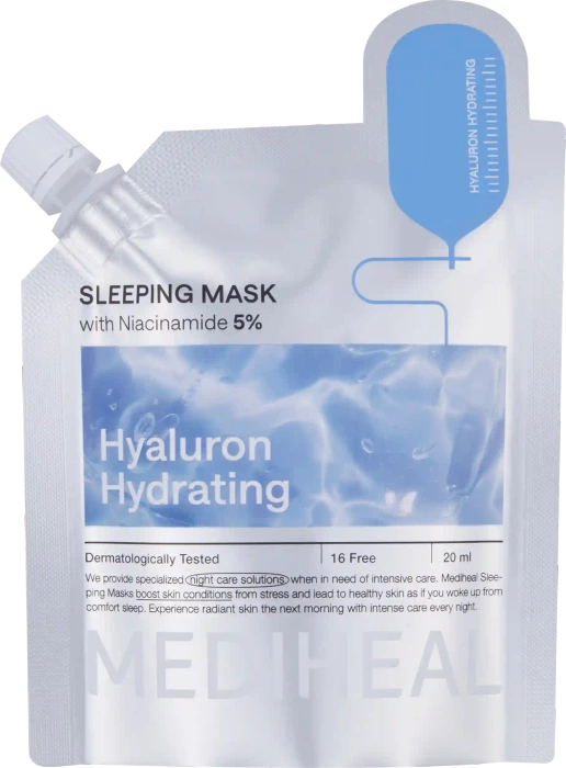 Maska do twarzy na noc nawilżająca, HYALURON SLEEPING MASK, 20 ml
